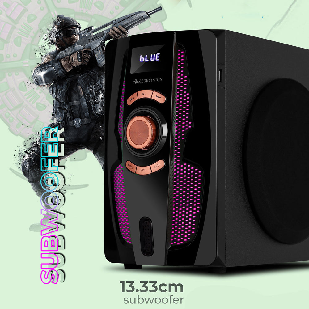 ZEBRONICS BASSO 200 5.1 BT SPEAKER ZEBRONICS BASSO 200 5.1 BT SPEAKER